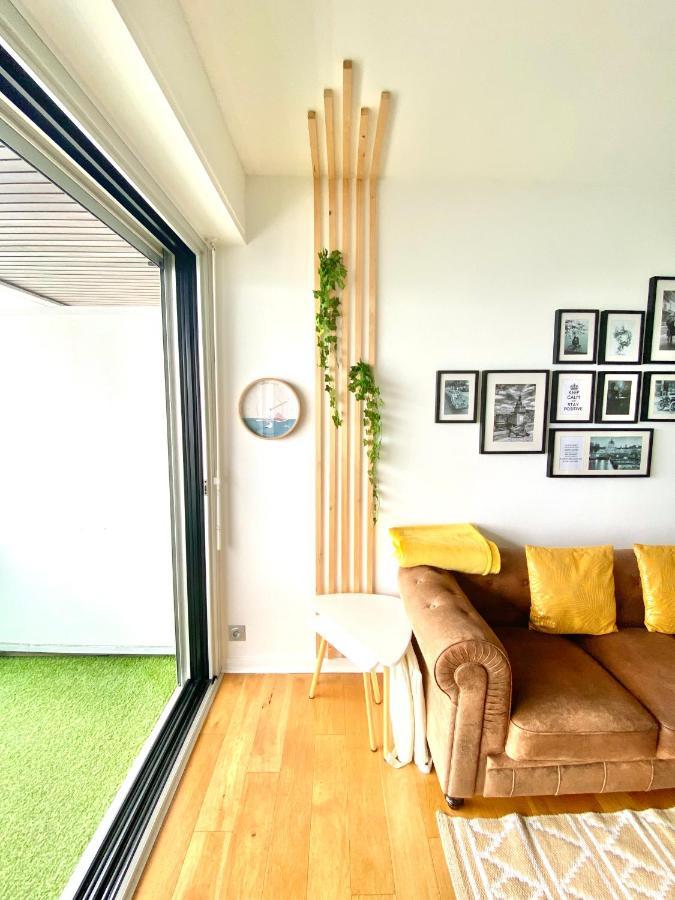 - L'Iroizh - Concarneau - Vue Mer Panoramique - Studio Standing Plage Des Sables Blancs - Parking - Panoramic Sea View - Near Thalassotherapy - Wifi - Bagian luar foto